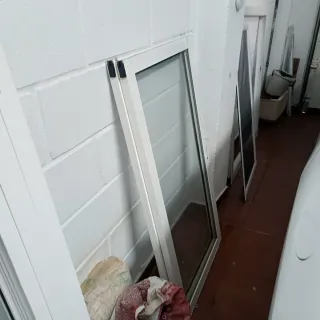 3 Ventanas Blancas Aluminio correderas