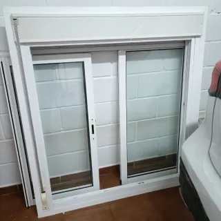 3 Ventanas Blancas Aluminio correderas