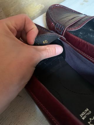 Mocasines Geox Rojos Charol