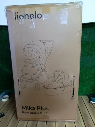 LIONELO MIKA PLUS 2 en 1 Cochecito de bebé 0-48 m