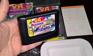 VIRTUA RACING DELUXE REG CARD SEGA MEGA DRIVE 32X
