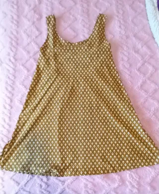 Vestido mini Mango corto estampado