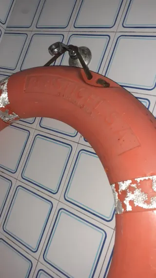 Aro Salvavidas Antiguo ideal Decoración ver fotos