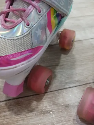 Patines 4 ruedas niña Talla 35-38