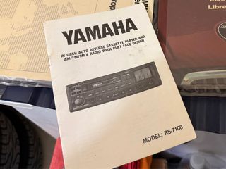Manual Radio Yamaha RS-7108