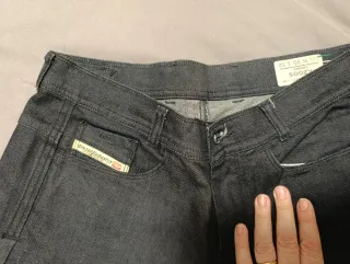 Vaqueros Diesel negros mujer