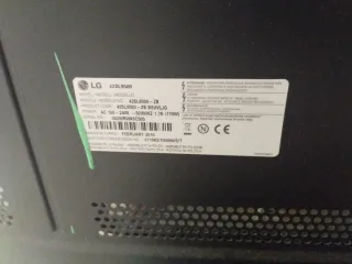 Televisión Plana Negra