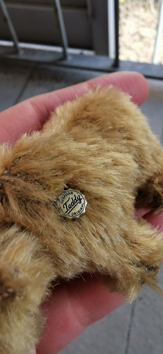 Miniatura Vintage Oso Peluche Colección H. Teddy