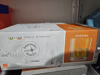 6 Vasos Bormioli Rocco Whiskey