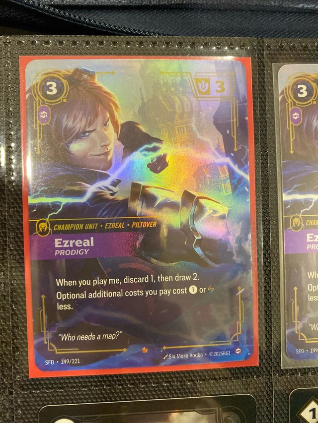 Ezreal Prodigy 149/221 Carta Coleccionable