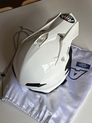 Casco Moto Airoh Blanco talla M