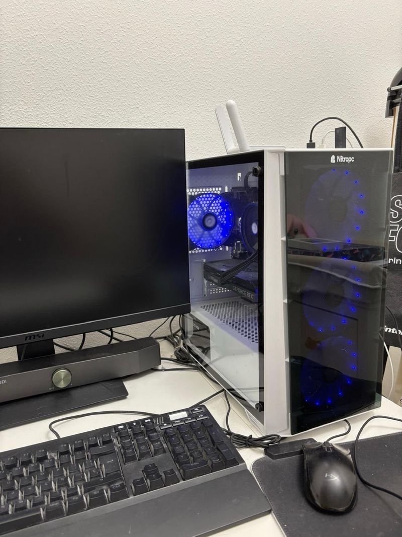 PC Gaming NitroPc Ryzen 5 16GB RTX 3050 afbeelding 4