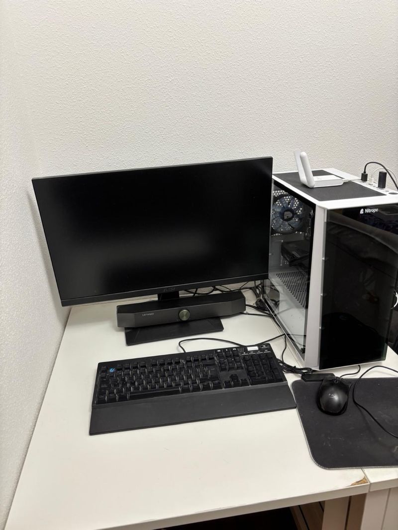 PC Gaming NitroPc Ryzen 5 16GB RTX 3050 afbeelding 3