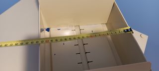 Mueble archivador metálico con ruedas