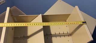 Mueble archivador metálico con ruedas