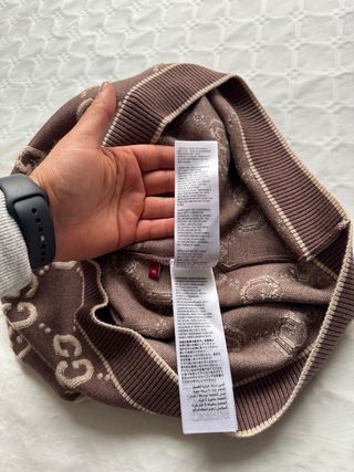 Suéter Gucci GG Monogram Marrón Talla XL