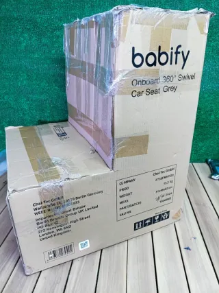 Babify Onboard Silla de Coche Isofix para Bebés