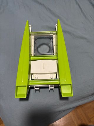 Catamarán Playmobil con accesorios