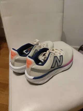 Zapatillas New Balance Running 520 Mujer Blancas