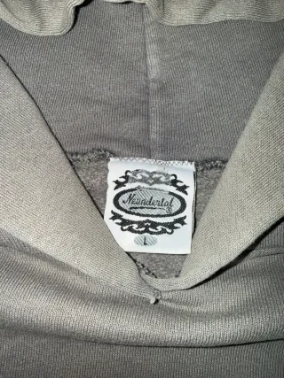Sudadera Neumdertal Gris Talla L