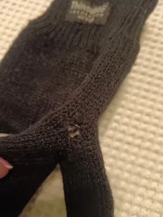 Lote 2 Pares Guantes Negros Invierno