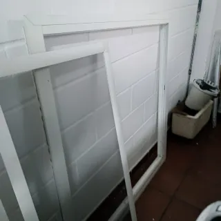 3 Ventanas Aluminio Blancas