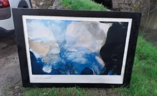 Lámina Zao Wou-Ki, Avril-Septiembre 1987 ver fotos