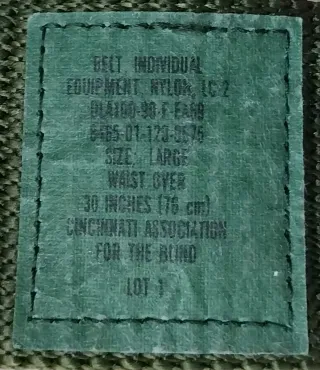 Cinturón Táctico Militar Verde