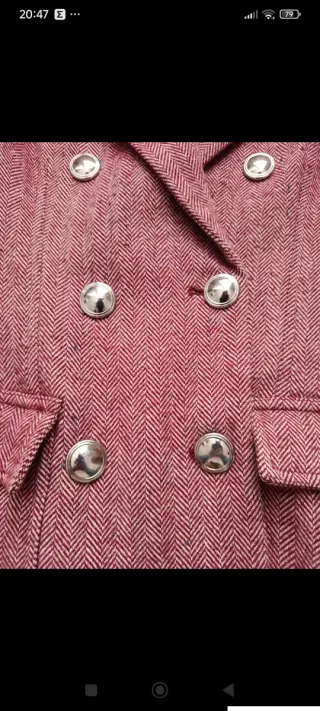 Chaqueta Sfera color burdeos doble botonadura Tall