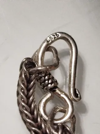 Collar Plata 925 Amuleto Sumerio