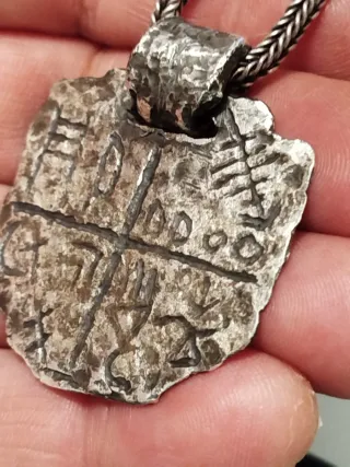 Collar Plata 925 Amuleto Sumerio