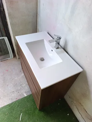 Mueble de lavabo 82x47x84 cm