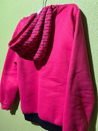 Sudadera Adolescente Rosa y Azul Oscuro