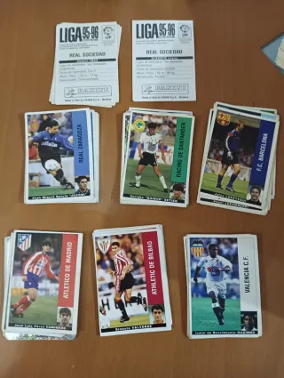 Lote 65 Cromos Liga Panini 95/96