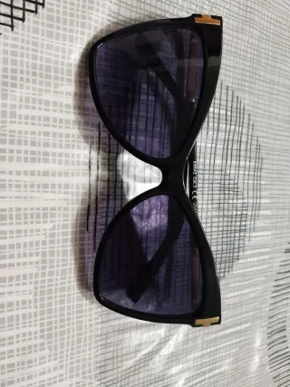 Gafas de sol Pin'Up negras y doradas