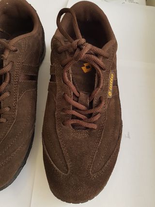 Scarpe Lotto Uomo Marroni Usate