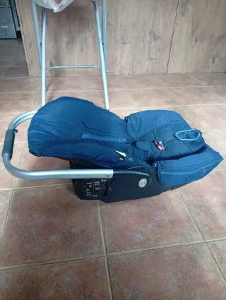 Silla de coche para bebé azul