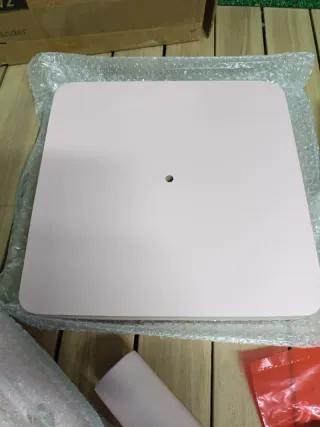 VASAGLE Appendiabiti in Legno Massiccio con Ganci Rosa Gelatina