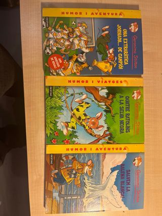 Llibres en català Geronimo Stilton