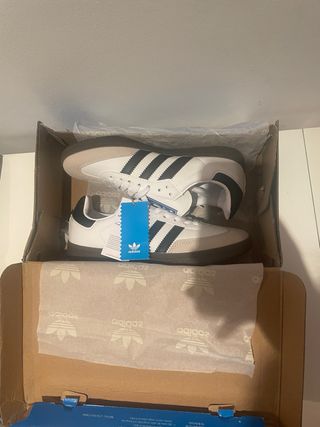 Adidas Samba Zapatillas Blancas y Negras