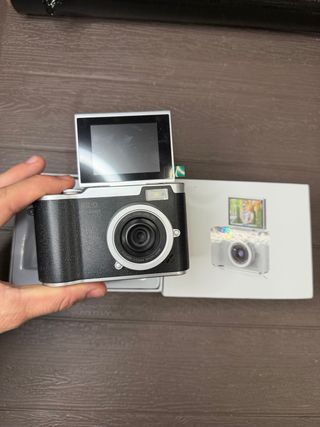 Cámara Retro Vintage LK-007 Negra