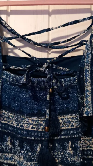 Vestido Largo Springfield Talla XL