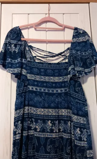 Vestido Largo Springfield Talla XL