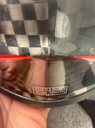 Casco Moto LS2 CR1 Carbon 396, Talla XL, Peso 1350