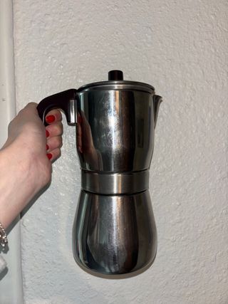 Cafetera Italiana Acero Inoxidable