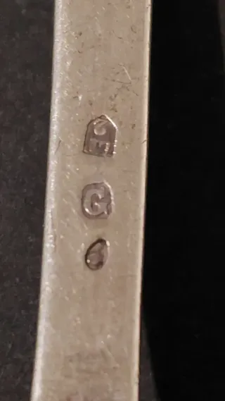 Set 6 forchette antiche argento 800