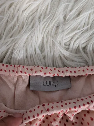 Conjunto blusa y falda lunares talla XS