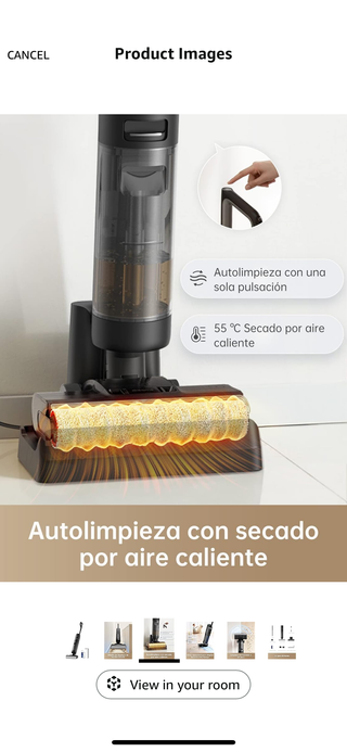Dreame H12 Pro Aspirador Escoba Inalámbrico