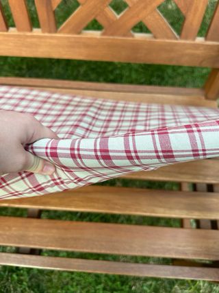 Banco de madera para exterior