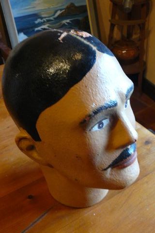 Cabeza maniquí hombre sombrerería